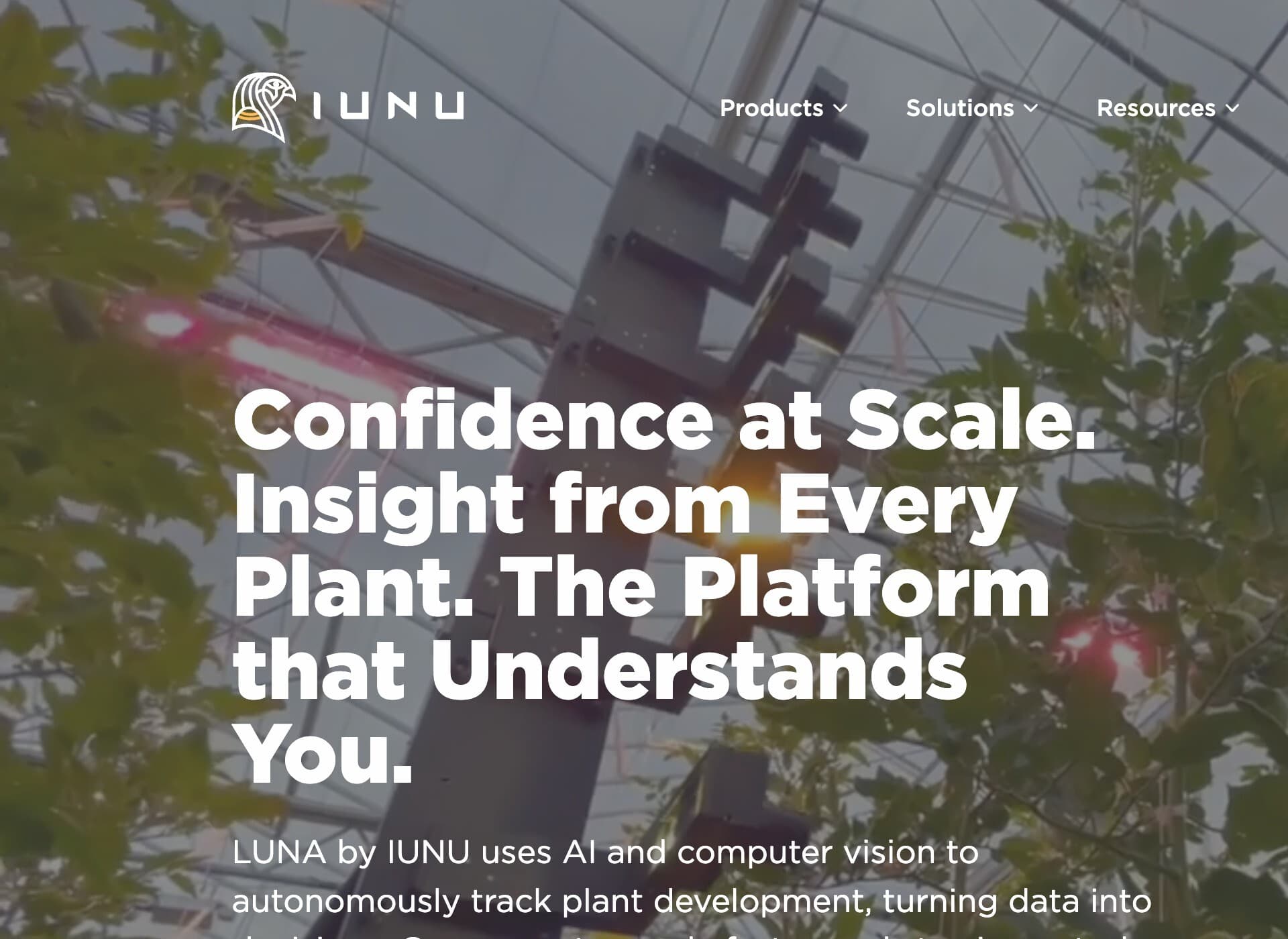 IUNU Agricultural Platform - Feed the World Smarter