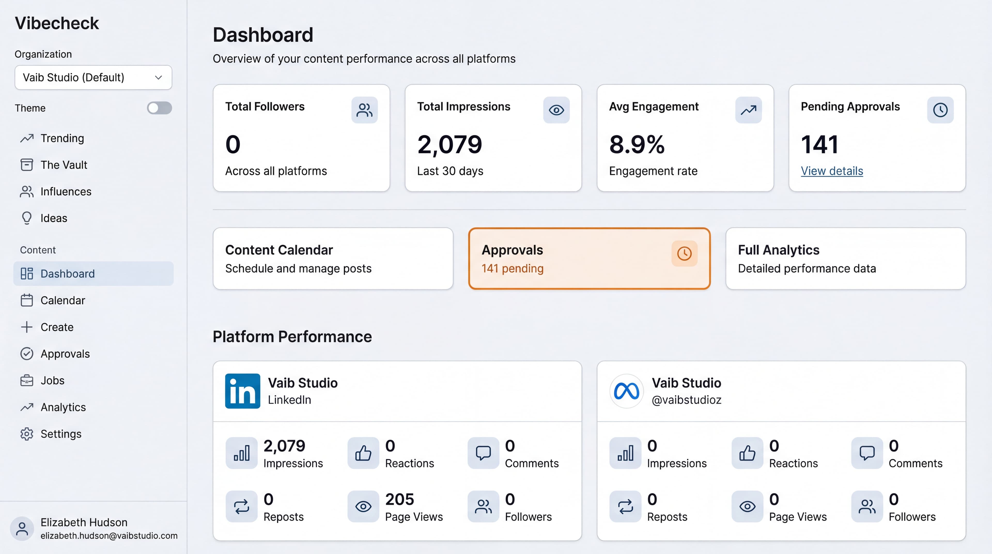 Dashboard