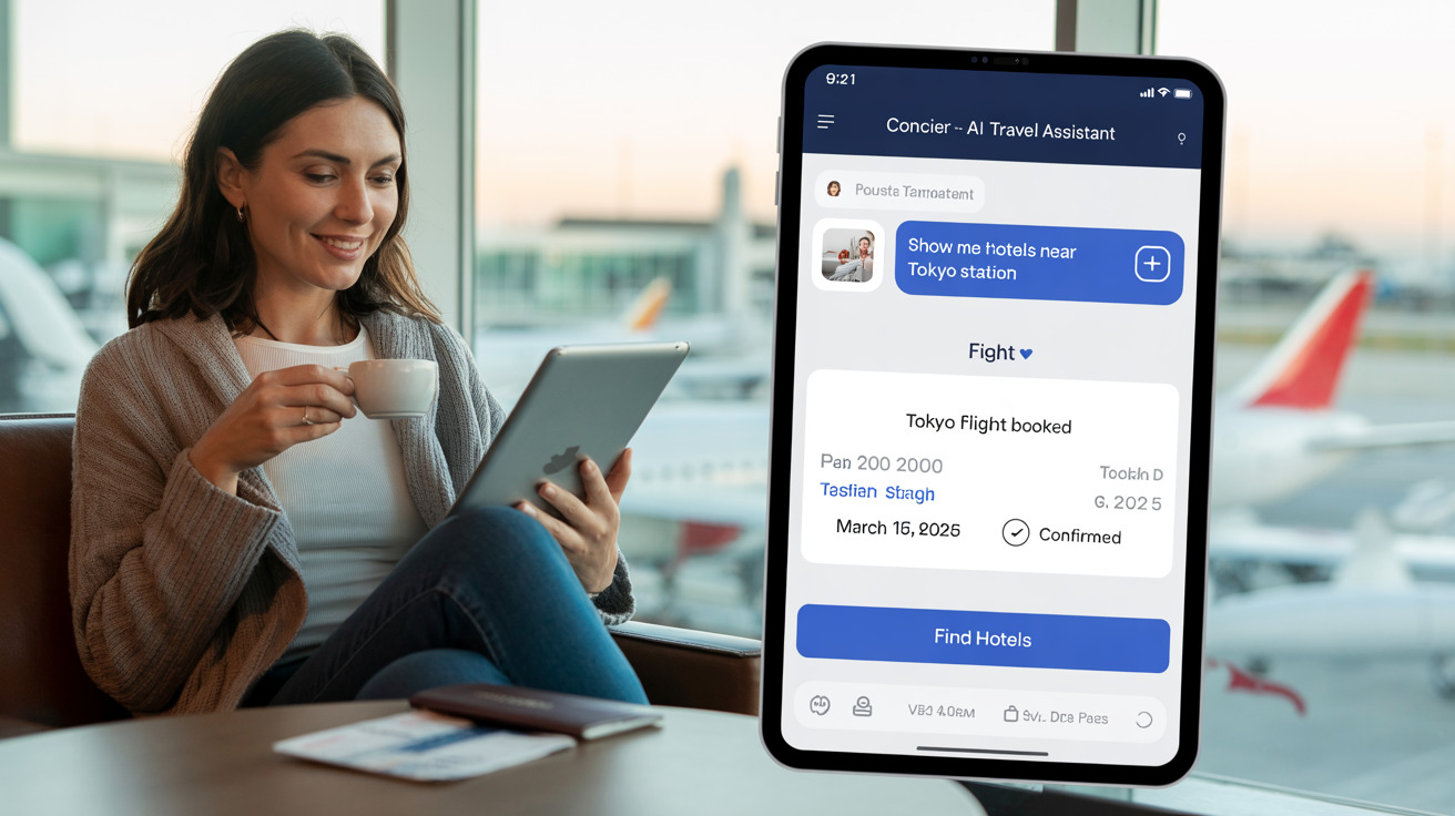 Concier - AI Travel Assistant That Never Sleeps | Vaib Studio | Vaib Studio